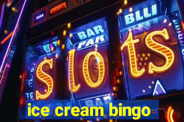 ice cream bingo