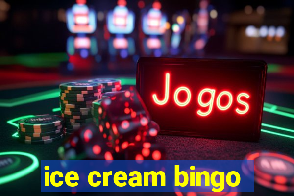 ice cream bingo