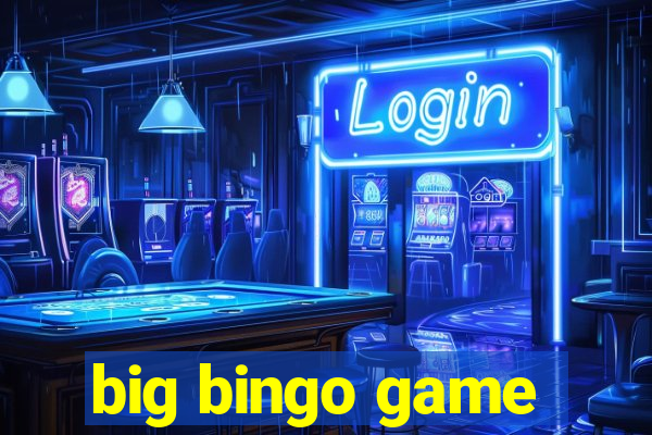 big bingo game