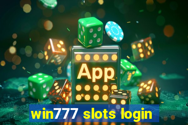 win777 slots login