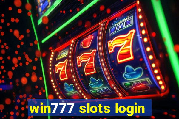 win777 slots login