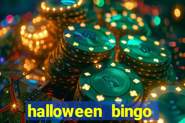 halloween bingo card maker