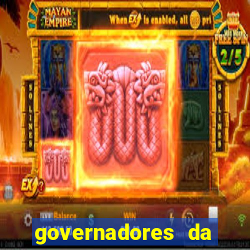 governadores da bahia por ano