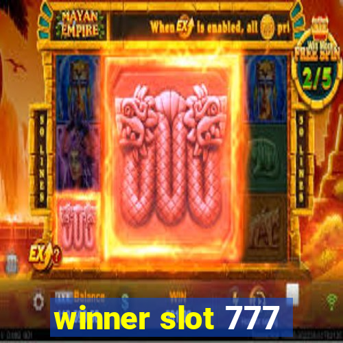 winner slot 777