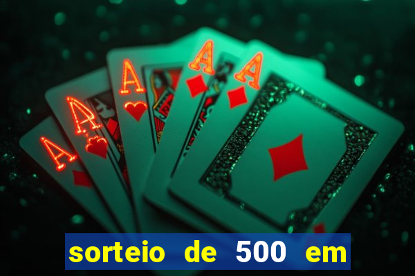 sorteio de 500 em cash toda segunda feira novibet como funciona