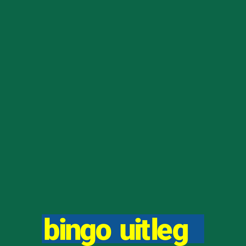 bingo uitleg