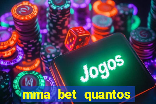 mma bet quantos saques por dia