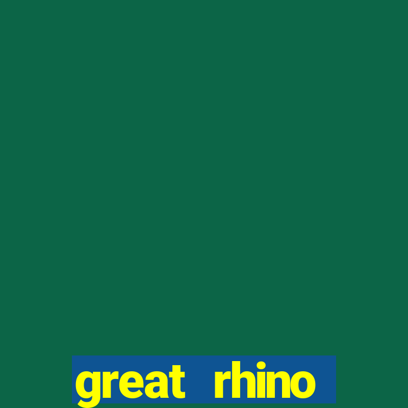 great rhino megaways slot