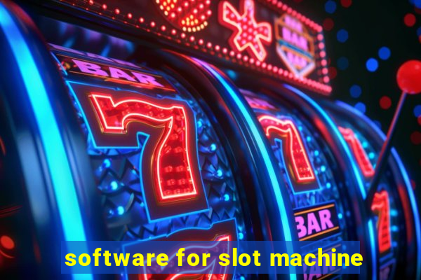 software for slot machine