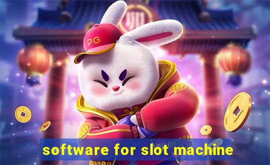 software for slot machine