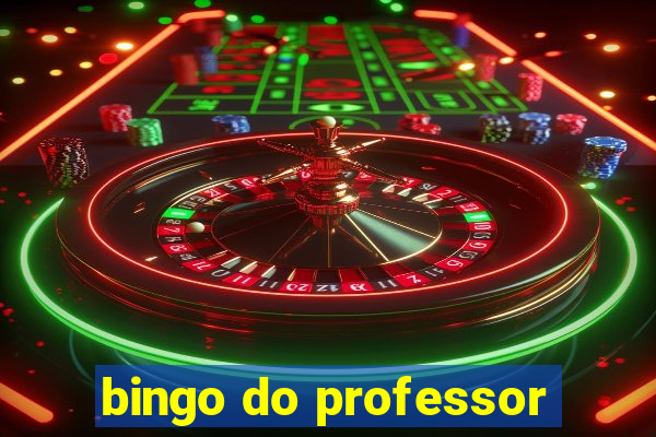 bingo do professor