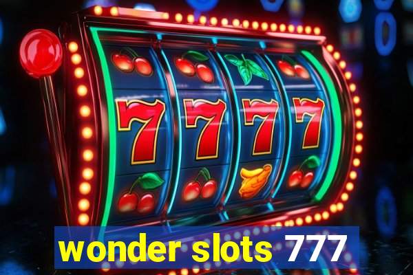 wonder slots 777