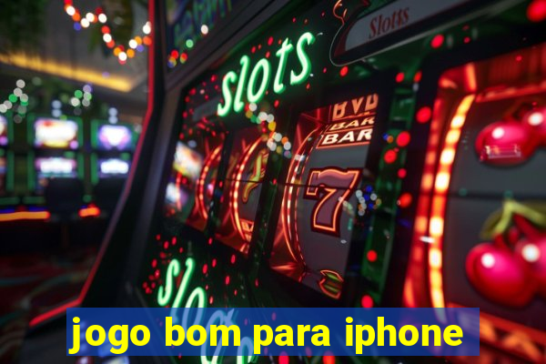 jogo bom para iphone