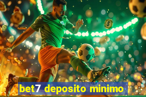 bet7 deposito minimo