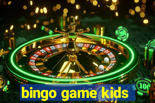 bingo game kids