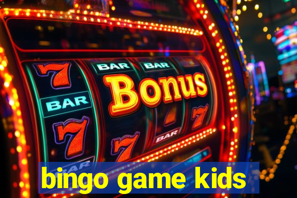 bingo game kids