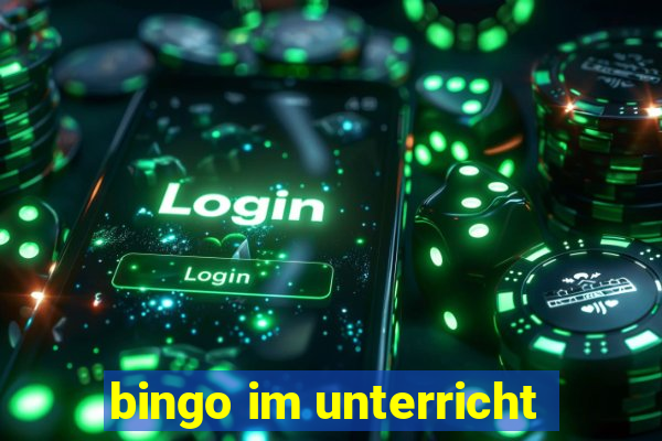 bingo im unterricht