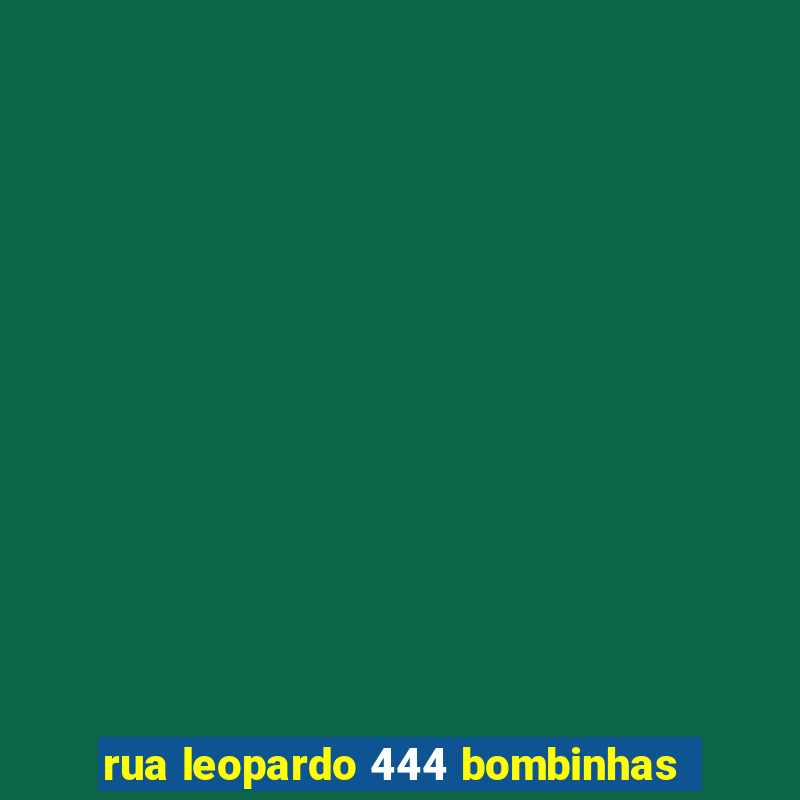 rua leopardo 444 bombinhas