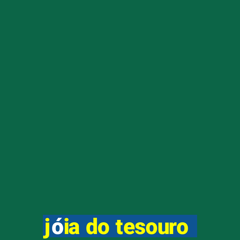 jóia do tesouro