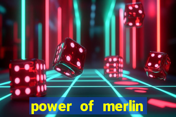 power of merlin megaways slot