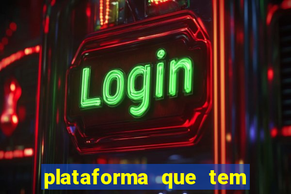 plataforma que tem o fortune tiger