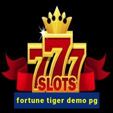 fortune tiger demo pg