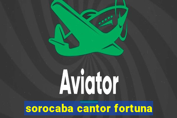 sorocaba cantor fortuna