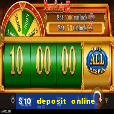 $10 deposit online casino nz