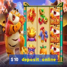 $10 deposit online casino nz