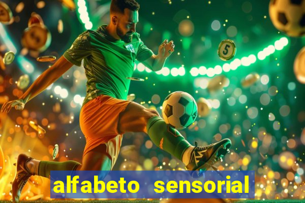 alfabeto sensorial para imprimir