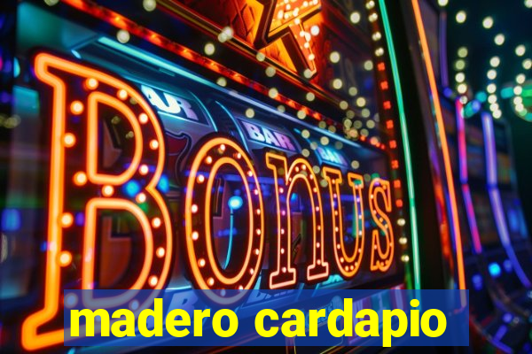 madero cardapio