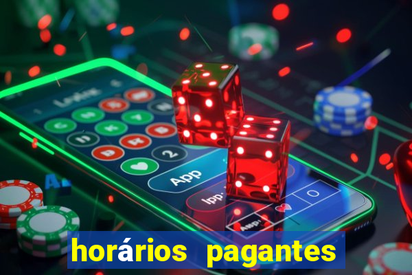 horários pagantes pg soft