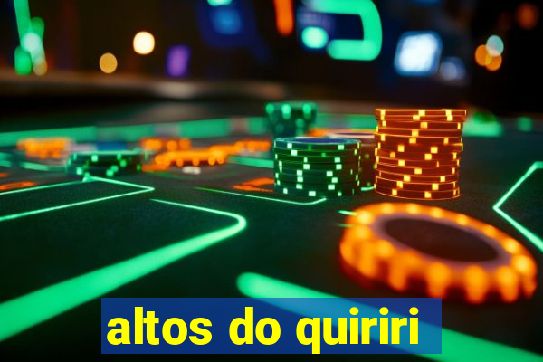 altos do quiriri