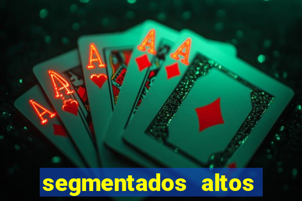 segmentados altos em caes