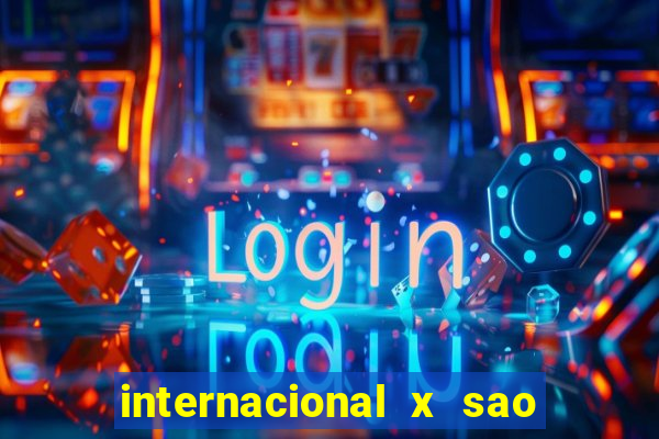 internacional x sao paulo palpite