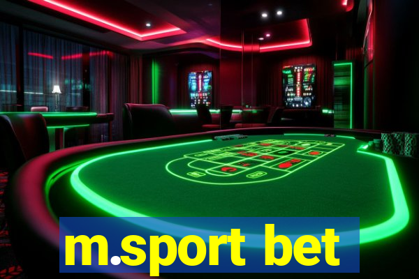 m.sport bet