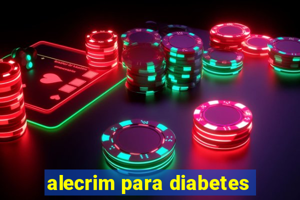 alecrim para diabetes