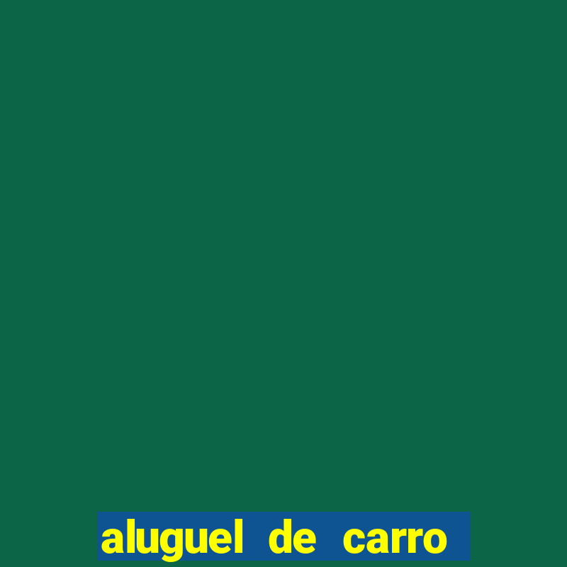 aluguel de carro porto velho