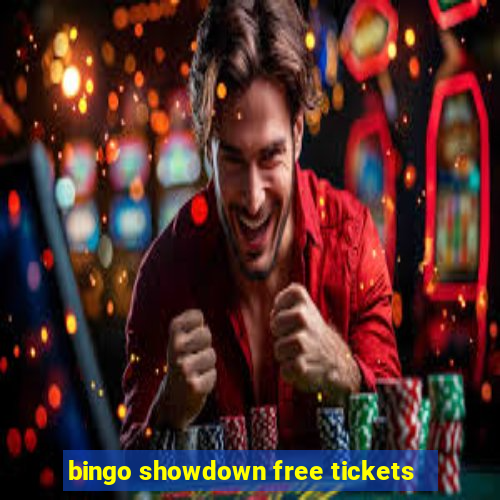 bingo showdown free tickets