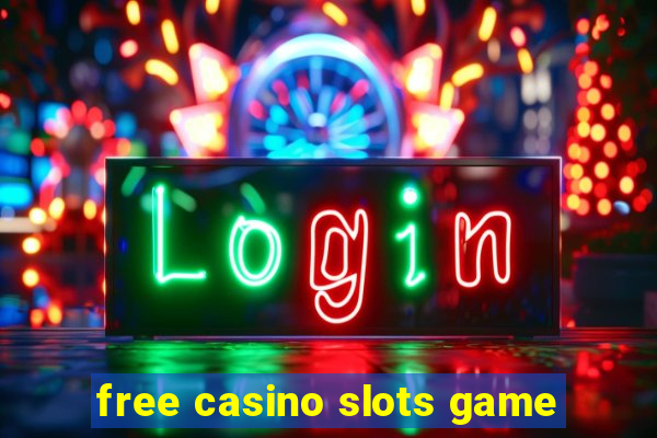 free casino slots game