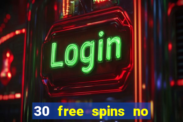 30 free spins no deposit paradise casino