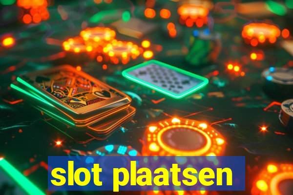 slot plaatsen