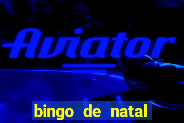 bingo de natal para imprimir gratis