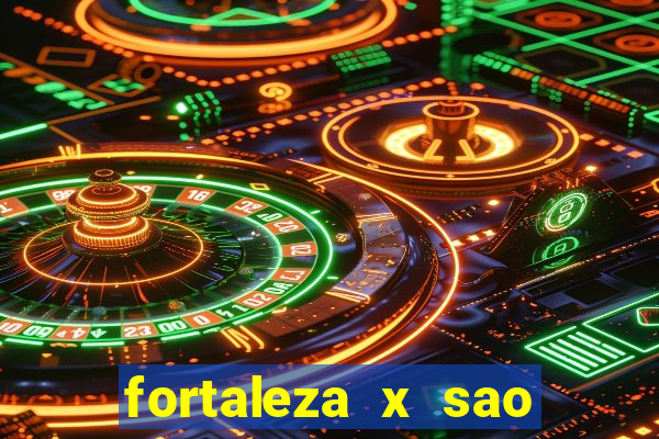 fortaleza x sao paulo palpite