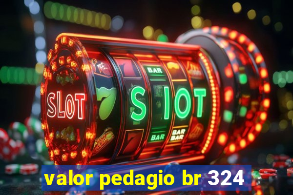 valor pedagio br 324