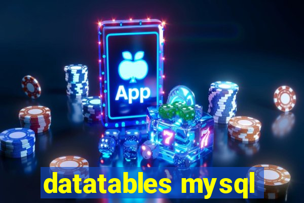 datatables mysql