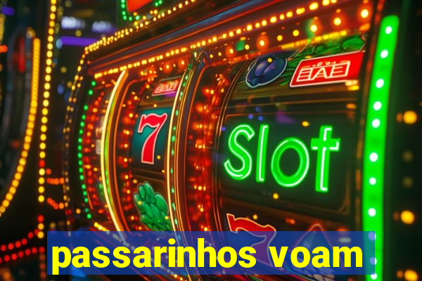 passarinhos voam