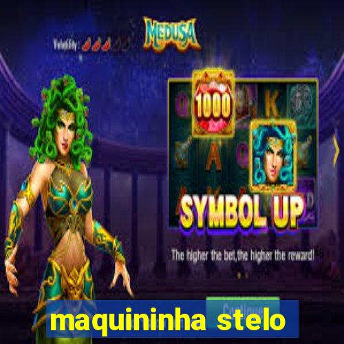 maquininha stelo