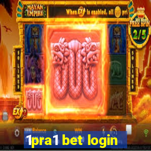 1pra1 bet login