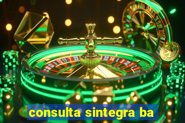 consulta sintegra ba